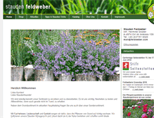 Tablet Screenshot of feldweber.com